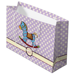 Grande Bolsa de regalo de caballo de balancín Delightful 