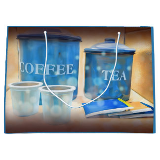 Grande Bolsa De Regalo De Café Y Té