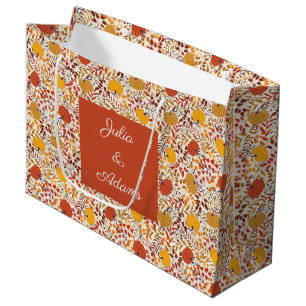 Grande Bolsa de regalo de calabaza