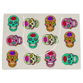 Grande Bolsa de regalo de Calaveras de Azúcar