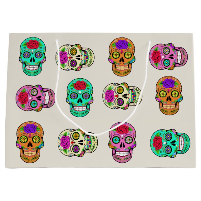 Grande Bolsa de regalo de Calaveras de Azúcar (Anverso)