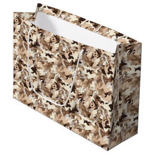 Grande Bolsa de regalo de camo militar