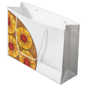 Grande Bolsa de regalo de cerezo de piña al revés