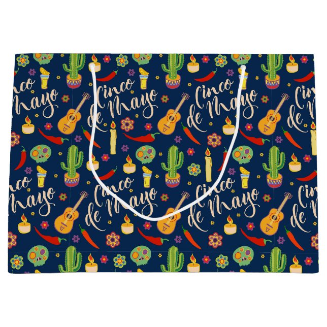 Grande Bolsa de regalo de Cinco de Mayo (Anverso)