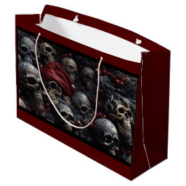 Grande Bolsa de regalo de cráneo de vacaciones