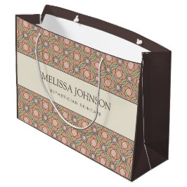 Grande Bolsa de regalo de cuidado de la piel geométrica r