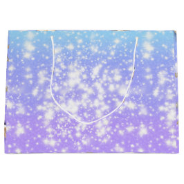 Grande Bolsa de Regalo de Cumpleaños Celestial | Diseño n