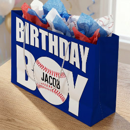 Grande Bolsa De Regalo De Cumpleaños Personalizada Para N