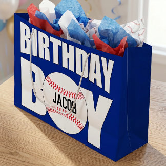 Grande Bolsa De Regalo De Cumpleaños Personalizada Para N