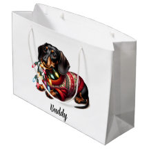 Bolsa de regalo de Dachshund Delight