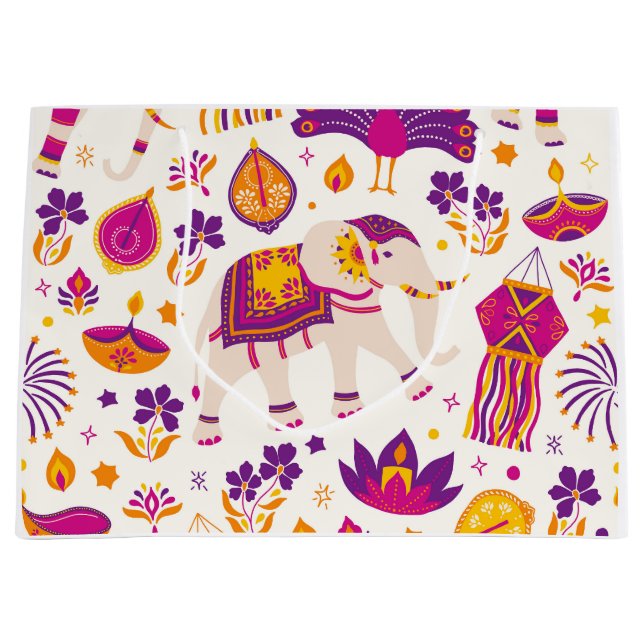 Grande Bolsa de regalo de Diwali (Anverso)