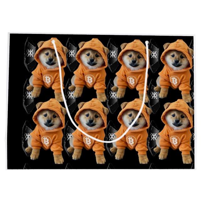 Grande Bolsa de regalo de DOG Runestone (Reverso)