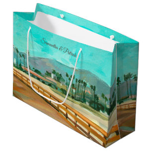 Grande Bolsa de regalo de East Beach Santa Barbara
