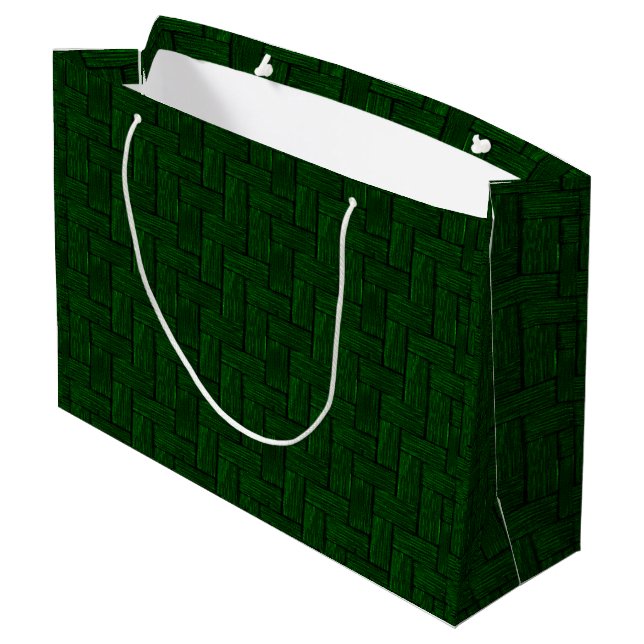 Grande Bolsa de regalo de Emerald Lincoln (Angulo reverso)