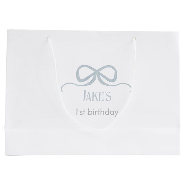 Grande Bolsa de regalo de fiesta de arco de golf (Reverso)