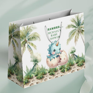 Grande Bolsa de regalo de fiesta de Baby Dino con Eclosio