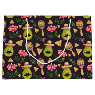 Grande Bolsa de regalo de fiesta picante mexicana