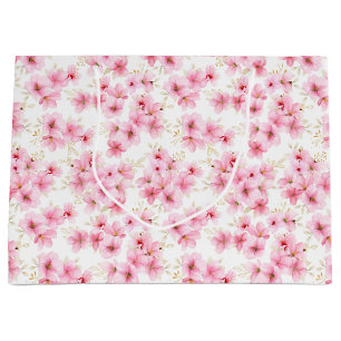 Grande Bolsa de regalo de flor de cerezo