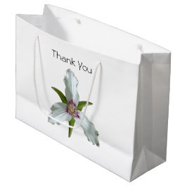 Grande Bolsa de regalo de flor silvestre Trillium Spring