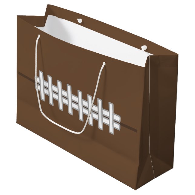 Grande Bolsa de regalo de fútbol clásico (Angulo Anverso)