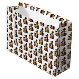 Grande Bolsa de regalo de gnomo de Halloween