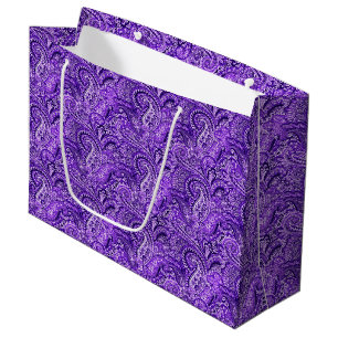 Grande Bolsa de regalo de gran tamaño Púrpura clásica Pai