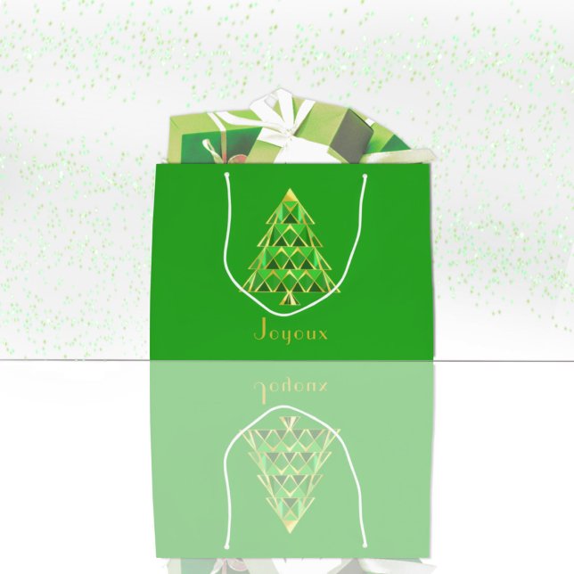 Grande Bolsa de regalo de Green Joyoux Noel (Subido por el creador)