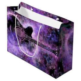 Grande Bolsa de regalo de guitarra de Rock N Roll Música