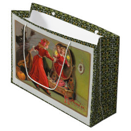 Grande Bolsa de regalo de Halloween - Ver doble