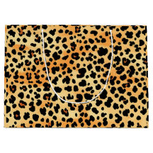 Bolsa de regalo de impresión de tigres