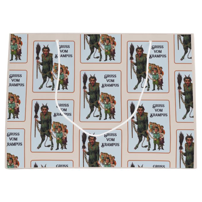 Grande Bolsa de regalo de Krampus (Anverso)