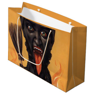 Grande Bolsa de regalo de Krampus, muy resistente