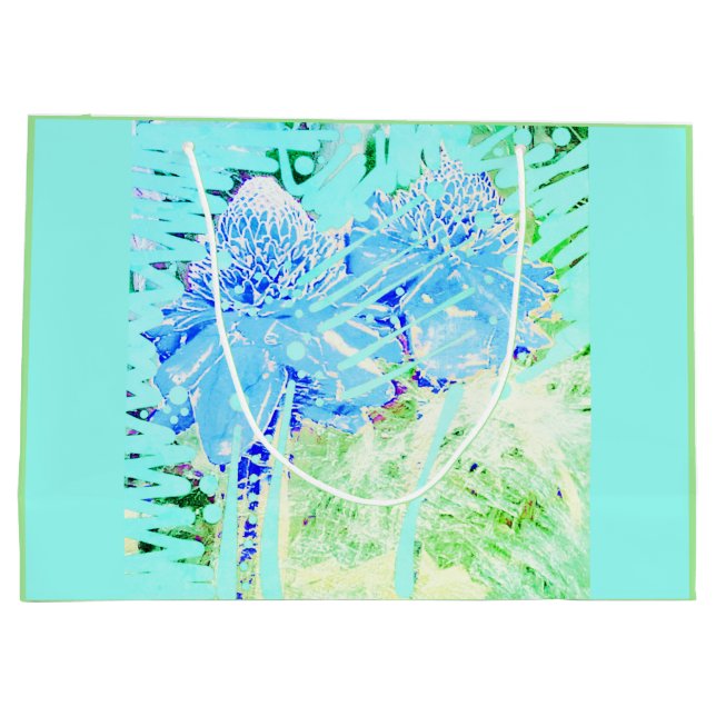 Grande Bolsa de regalo de la decoración del club femenino (Reverso)