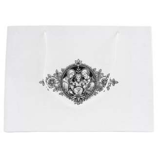 Grande Bolsa de regalo de la familia sagrada