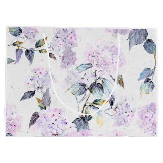 Grande Bolsa de regalo de la flor acuática de la hidrange