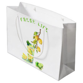Grande Bolsa de regalo de Lemon Juice Guay Drink Lemonade