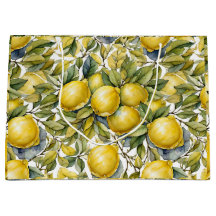 bolsa de regalo de limón