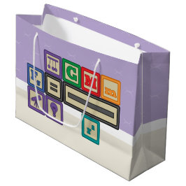 Grande Bolsa de regalo de los bloqueos de los futuros fís