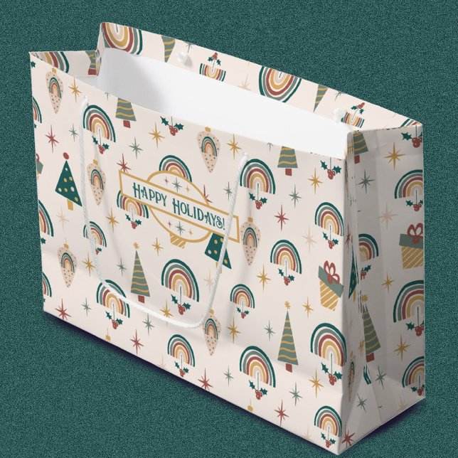 Grande Bolsa de regalo de los Navidades Boho (Subido por el creador)