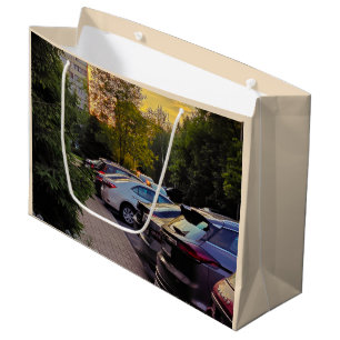 Grande Bolsa de regalo de luz de atardecer – Personalizab