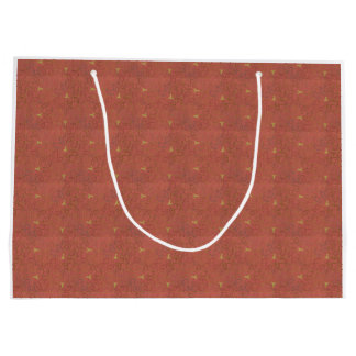 Grande Bolsa de regalo de Motif para pájaro - letra minús