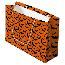 Bolsa de regalo de murciélagos voladores de Hallow