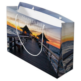 Grande Bolsa de regalo de Naples Pier Florida