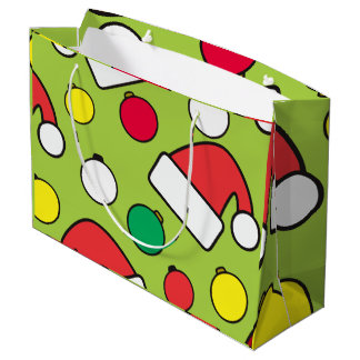 Grande bolsa de regalo de Navidad