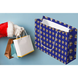Grande Bolsa de regalo de Navidad de colibrí