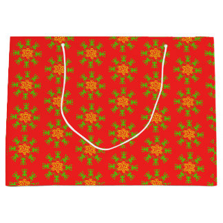 Grande Bolsa de regalo de Navidad del sol Coqui Boricua
