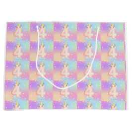 Grande Bolsa de regalo de número de Fiesta mágico