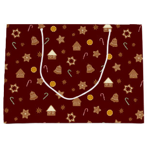 Grande Bolsa de regalo de pan de jengibre