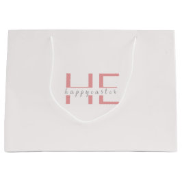 Grande Bolsa de regalo de Pascua linda