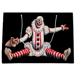 Grande Bolsa de regalo de Payaso espeluznante